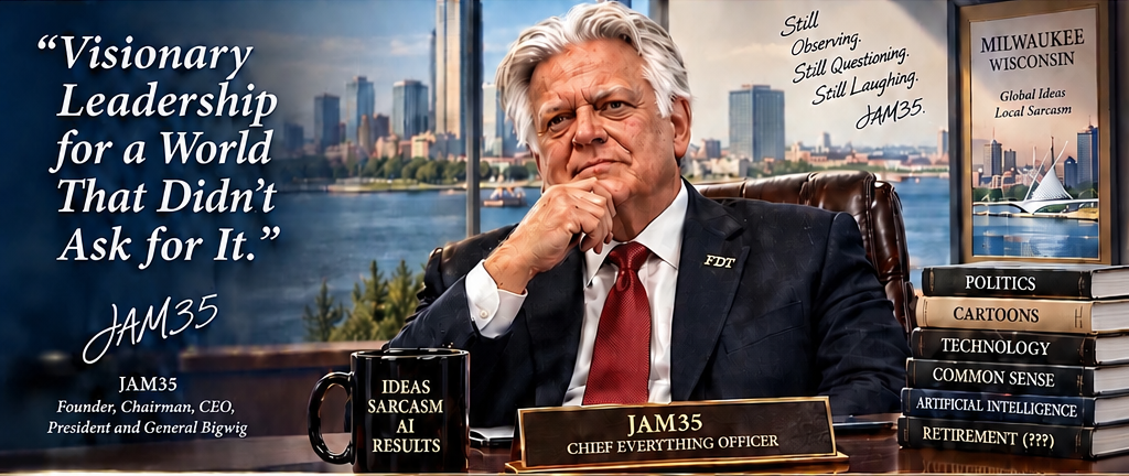 JAM35 — Visionary Leadership for a World That Didn't Ask for It.