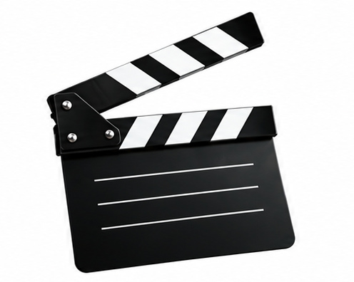 Motion picture clapperboard